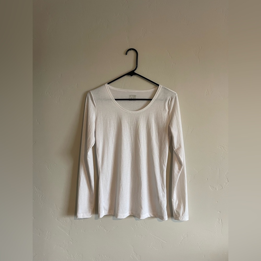 32 Degree Women's White Long Sleeve Top